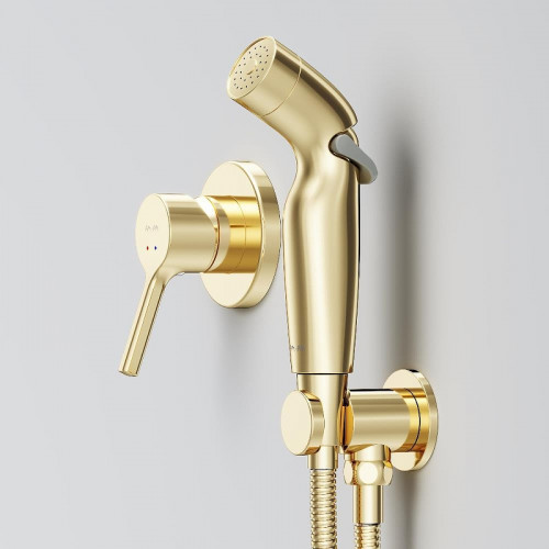 Гигиенический душ со смесителем AM.PM X-Joy S F40H85B99 цвет Золото