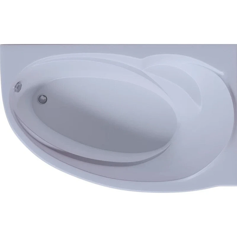 Акриловая ванна Aquatek Бетта 150x95 R BET150-0000058 без гидромассажа с фронтальной панелью с каркасом (разборный) со слив-переливом