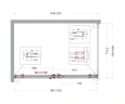 Душевой уголок BelBagno Soft Close-2 120x80 SOFT_CLOSE-2-AH-1-120/80-C-Cr профиль Хром стекло прозрачное
