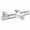 Смеситель для ванны Grohe Grohtherm 1000 Performance 34830000 с термостатом Хром латунь на стену