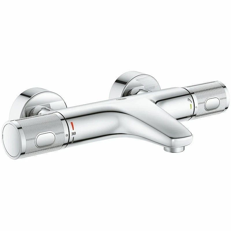 Смеситель для ванны Grohe Grohtherm 1000 Performance 34830000 с термостатом Хром латунь на стену