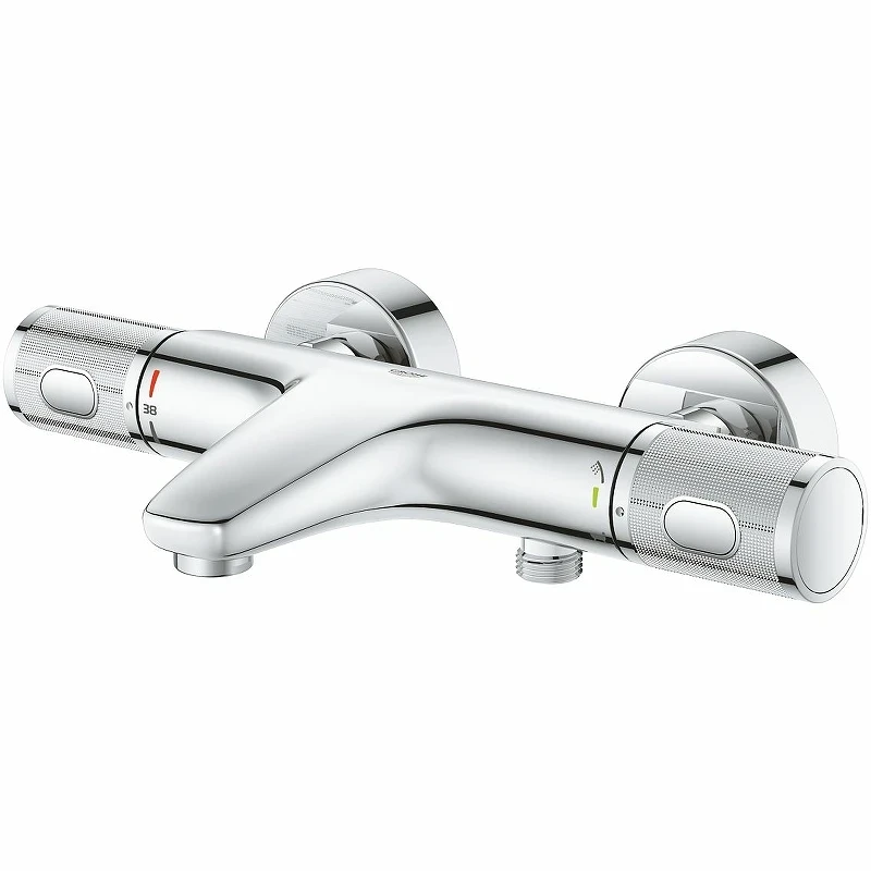 Смеситель для ванны Grohe Grohtherm 1000 Performance 34830000 с термостатом Хром латунь на стену