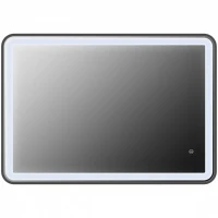 Зеркало Iddis Cloud CLO1000i98 100x70 Черное стекло