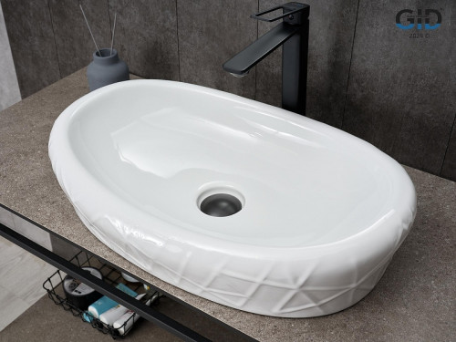 Раковина-чаша Gid Creativo 60 777s 51222 цвет Белый