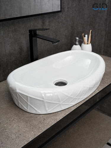 Раковина-чаша Gid Creativo 60 777s 51222 цвет Белый