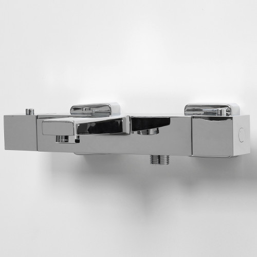 Смеситель для ванны WasserKRAFT Alme 1511 Thermo с термостатом Хром латунь на стену