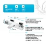 Смеситель для ванны WasserKRAFT Alme 1511 Thermo с термостатом Хром латунь на стену