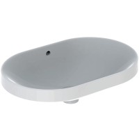 Раковина Geberit VariForm 60 500.728.01.2 Белая фарфор полувстраиваемая