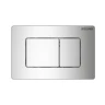 Унитаз с инсталляцией Grossman Classic 97.4478S.04.10M цвет Белый с сиденьем Микролифт с клавишей смыва цвет Хром