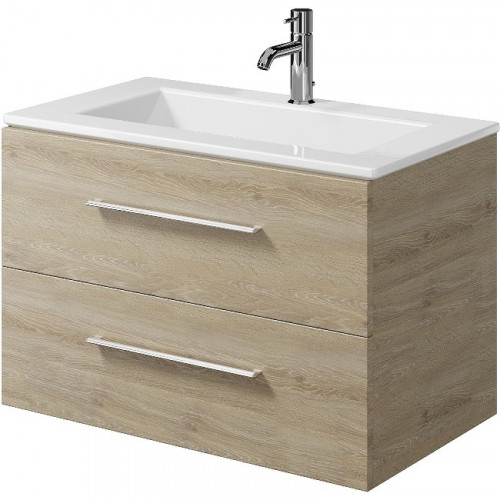 Тумба под раковину Creto Ares 80 10-1113D подвесная Davos МДФ / ЛДСП