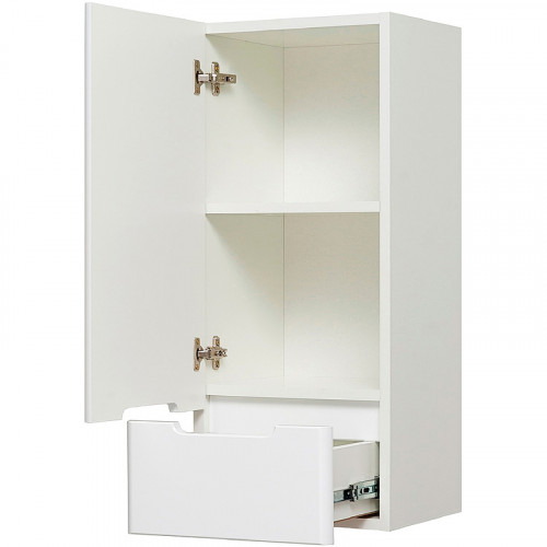 Подвесной шкаф Runo Парма 40 L 00-00001145 Белый МДФ / ЛДСП