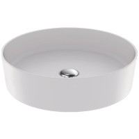 Раковина-чаша Creavit Loop 45 LP145-00MB00E-0000 Белая матовая фарфор накладная