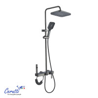 Душевая система Ceruttispa Alfio 11414 цвет Графит