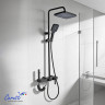 Душевая система Ceruttispa Alfio 11414 цвет Графит