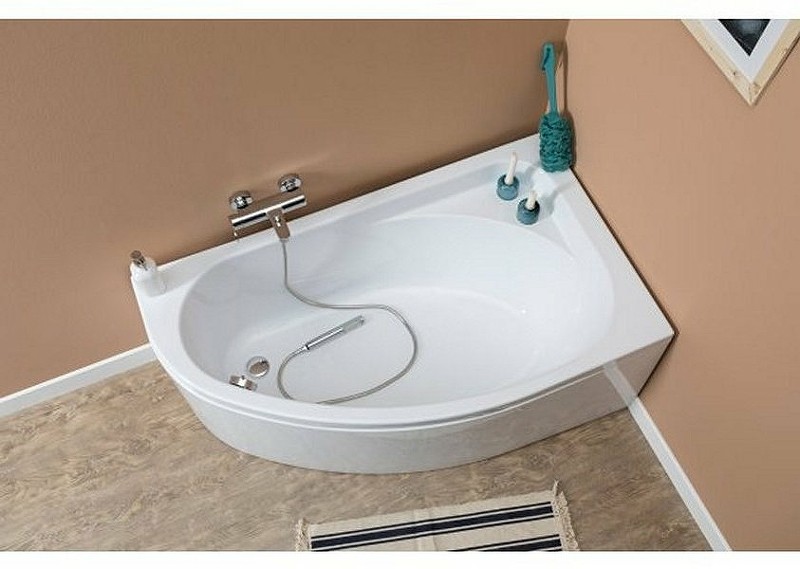 Акриловая ванна Aquanet Mia 140x80 R 246884 без гидромассажа