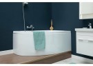 Акриловая ванна Aquanet Mia 140x80 R 246884 без гидромассажа