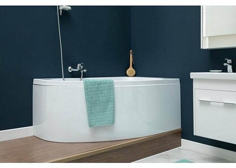 Акриловая ванна Aquanet Mia 140x80 R 246884 без гидромассажа