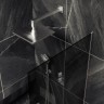 Шторка на ванну Maybah Glass MGV-81-5у 700x1400 в узком профиле Хром матовый стекло графитовое