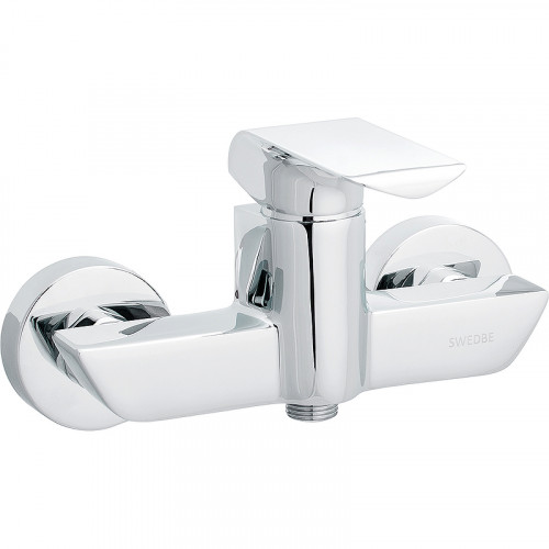 Смеситель для душа Swedbe Iris 2220 Хром латунь на стену