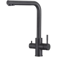 Смеситель для кухни WesnaArt Eko EKO05-151Black Черный матовый