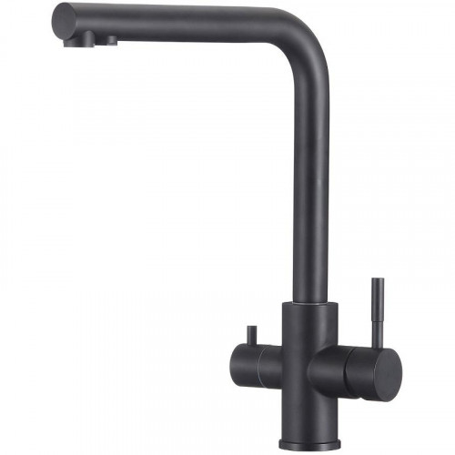 Смеситель для кухни WesnaArt Eko EKO05-151Black Черный матовый