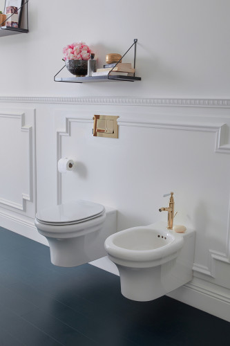 Смеситель для биде Jacob Delafon Cleo1889 E24310-BGG Глянцевое золото