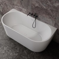 Ванна из искусственного камня Abber Stein 170x80 AS9652 без гидромассажа