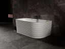 Ванна из искусственного камня Abber Stein 170x80 AS9652 без гидромассажа