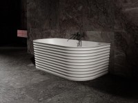 Ванна из искусственного камня Abber Stein 170x80 AS9652 без гидромассажа