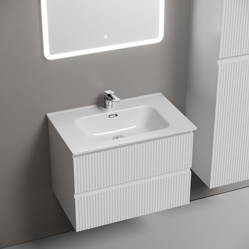 Тумба под раковину Sancos Snob R 70 SNR70W подвесная Bianco