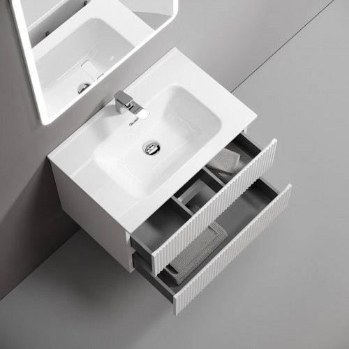 Тумба под раковину Sancos Snob R 70 SNR70W подвесная Bianco