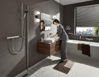 Смеситель для душа Hansgrohe Vivenis 75620700 Белый матовый латунь на стену