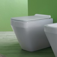 Унитаз Simas Baden Baden BB01bi приставной без сиденья фаянс приставной