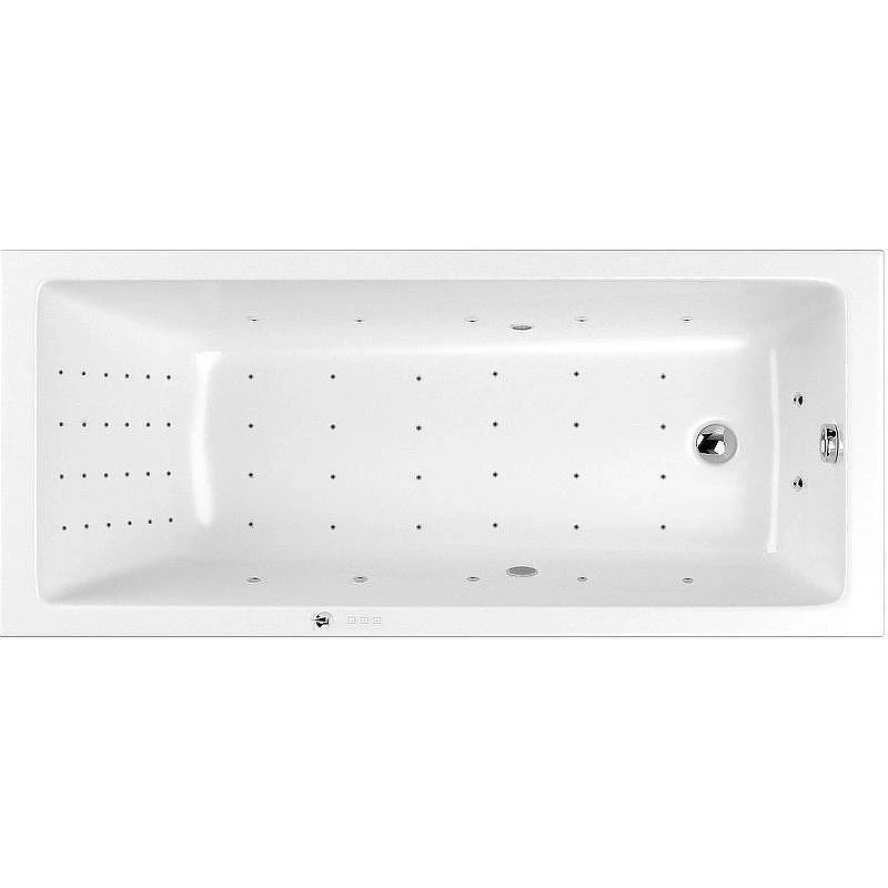 Акриловая ванна Whitecross Wave 180x80 0101.180080.100.NANO.CR с гидромассажем