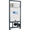 Инсталляция WeltWasser WW Marberg 507 SE WT 10000011215 для унитаза с Белой матовой клавишей смыва пластик