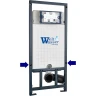 Инсталляция WeltWasser WW Marberg 507 SE WT 10000011215 для унитаза с Белой матовой клавишей смыва пластик
