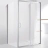 Душевой уголок Cezares Molveno 150x90 MOLVENO-AH-12-150/90-P-Cr профиль Хром стекло рифленое