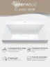 Раковина Uperwood Classic New 70 291021025 цвет Белый глянцевый
