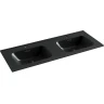 Раковина Sancos Ceramicanova Element 120 CN7004MB двойная Черная матовая