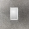 Зеркало BelBagno Kraft 50 SPC-KRAFT-500-800-LED-TCH-WARM с подсветкой Сатин с сенсорным выключателем и подогревом стекло