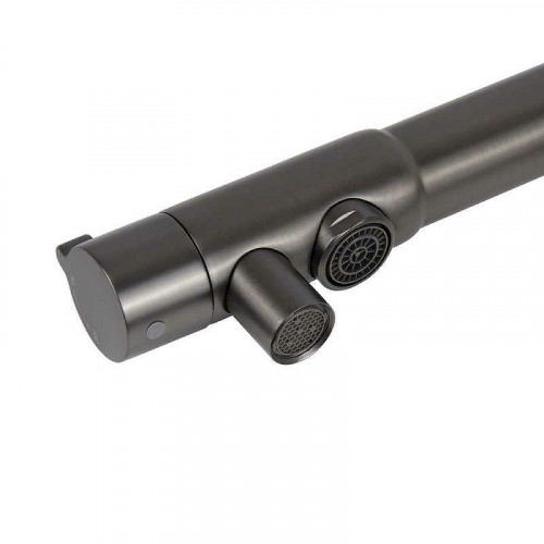 Смеситель для кухни Kaiser Teka 13044-15 Вороненая сталь латунь