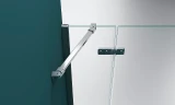 Душевой уголок BelBagno Kraft 90х100 KRAFT-AH-12-90/100-C-Cr-R профиль Хром стекло прозрачное