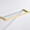 Стеклянная полка CeramaLux Florenzia 63111 Золото матовое