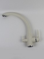Смеситель для кухни Viko V-5244 Белый латунь