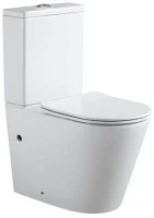 Унитаз компакт Aquanet Atago 2.0 C1 LX-2904 257418 цвет Белый с бачком и сиденьем Микролифт