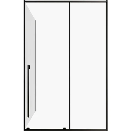 Душевой уголок Allen Brau Fantasy 130x90 3.11007.31 + 3.11013.31 профиль Черный матовый стекло прозрачное