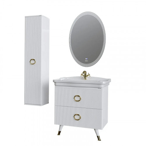 Зеркало Grossman Атрио 60 2260100 с подсветкой c сенсорным выключателем и подогревом