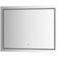 Зеркало Evoform Ledline 60x80 BY 2435 с подсветкой 24 W - сенсорный выключатель стекло