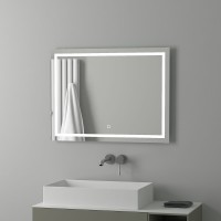 Зеркало Evoform Ledline 60x80 BY 2435 с подсветкой 24 W - сенсорный выключатель стекло