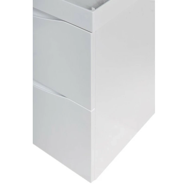 Тумба под раковину BelBagno Marino 80 MARINO-H60-800-2C-SO-BL-P подвесная Bianco Lucido МДФ / ЛДСП